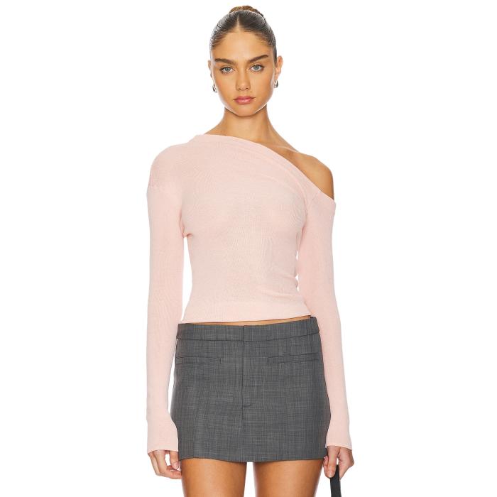 Lovers And Friends 【 Katalina Off The Shoulder Sweater Women Pink 】 トレーナー レディースファッション トップス ニット セーター セーター レディース pink ピンク