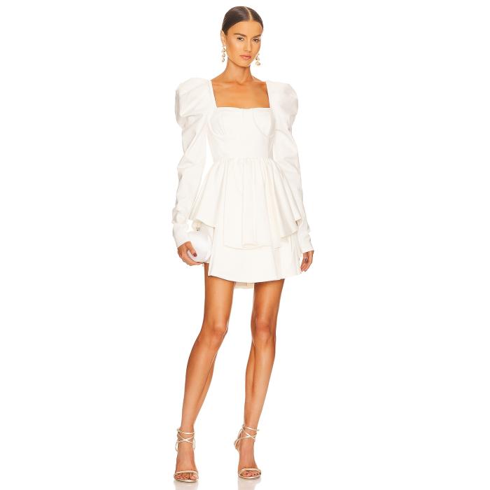 セルキー Selkie 【 X Revolve The Boleyn Dress Women Ivory 】 ドレス レディースファッション ドレス レディース アイボリー