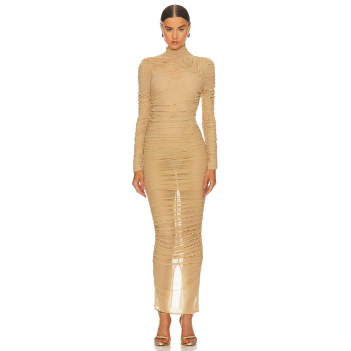 Mother Of All 【 Serena Dress Women Golden Nude 】 ドレス レディースファッション ドレス レディース