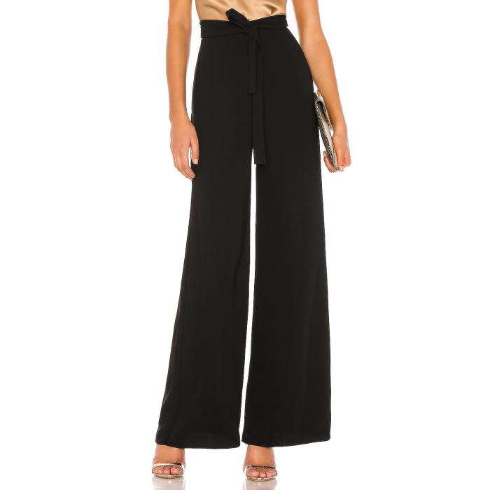 アマンダアプリチャード Amanda Uprichard 【 Ariya Pant Women Black 】 ズボン下 レディース 黒いこと 黒いこと