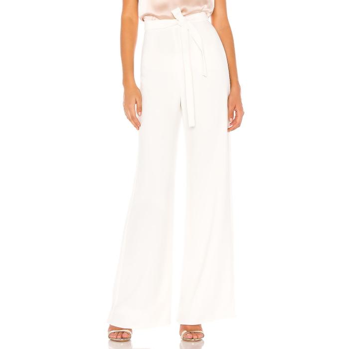 アマンダアプリチャード Amanda Uprichard 【 Ariya Pant Women Ivory 】 ズボン下 レディース 象牙色