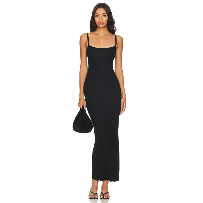 Cotton Citizen 【 The Verona Spaghetti Maxi Dress Women Jet Black 】 ドレス レディース 黒色 ブラック｜スニケス
