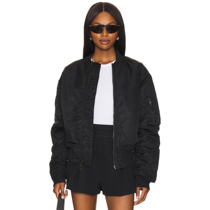 H2Ofagerholt 【 Classic Bomber Women Black 】 クラシック レディースファッション コート ジャケット レディース 黒色 ブラック