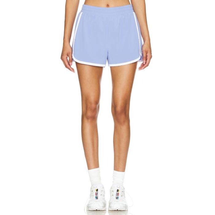 ビヨンドヨガ Beyond Yoga 【 Go Retro Short Women Periwinkle Cloud & True White 】 レトロ レディースファッション ボトムス パンツ レディース 白色 ホワイト