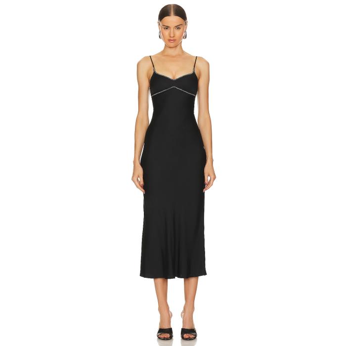 Bec + Bridge 【 Emery Midi Dress Women Black & Ivory 】 ドレス レディースファッション ドレス レディース 黒色 ブラック アイボリー