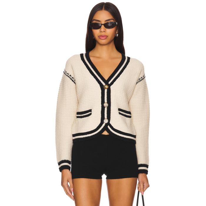 Heartloom 【 Kenya Cardigan Women Ivory 】 ジレー レディース 象牙色