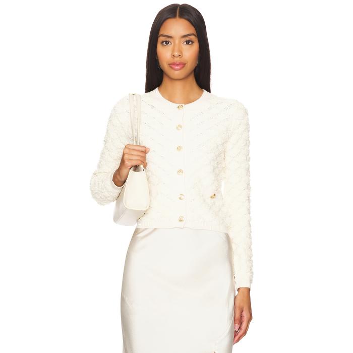Heartloom 【 Kiel Cardigan Women Ivory 】 ジレー レディース 象牙色