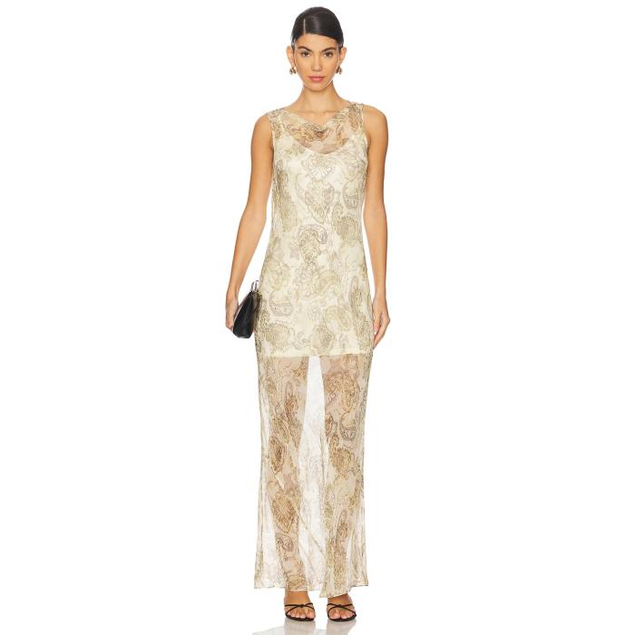 Bec + Bridge 【 Shyla Boat Neck Dress Women Faded Paisley 】 ドレス レディースファッション ドレス レディース