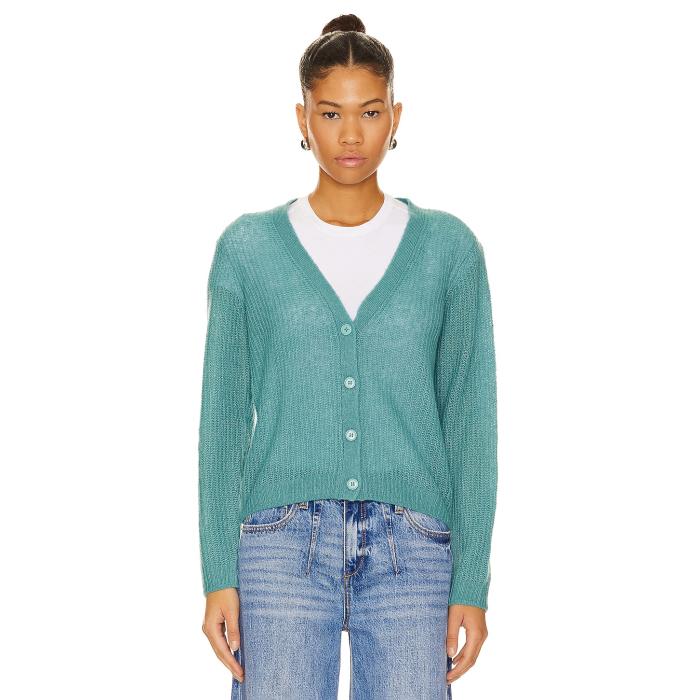 27 Miles Malibu 【 Katja Sweater Women Aqua 】 トレーナー レディースファッション トップス カーディガン ボレロ レディース アクア