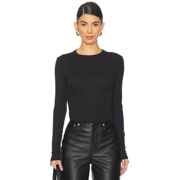 The Line By K 【 Simon Top Women Black 】 レディースファッション トップス その他 レディース 黒色 ブラック