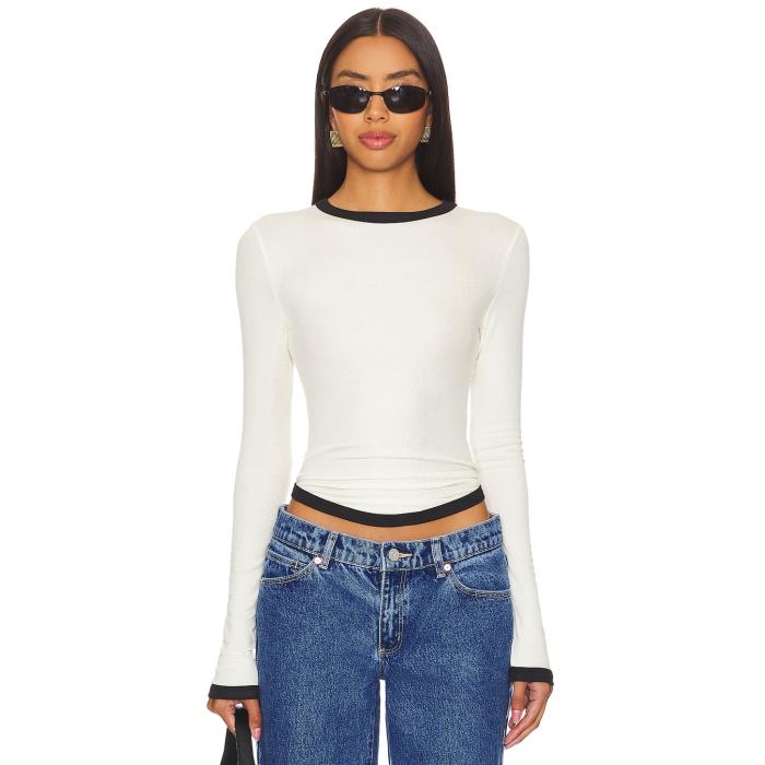 The Line By K 【 Simon Top Women Vanilla 】 レディース｜スニケス