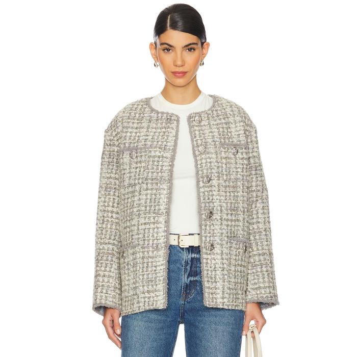 Astr The Label 【 Perona Coat Women Grey Taupe 】 レディースファッション コート ジャケット レディース 灰色 グレー