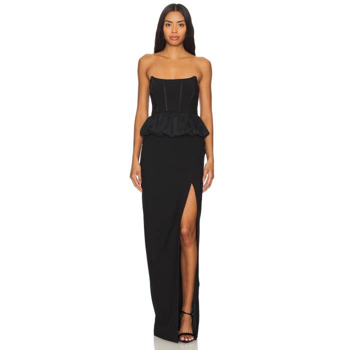 Likely 【 Liana Gown Women Black 】 レディース 黒色 ブラック｜スニケス