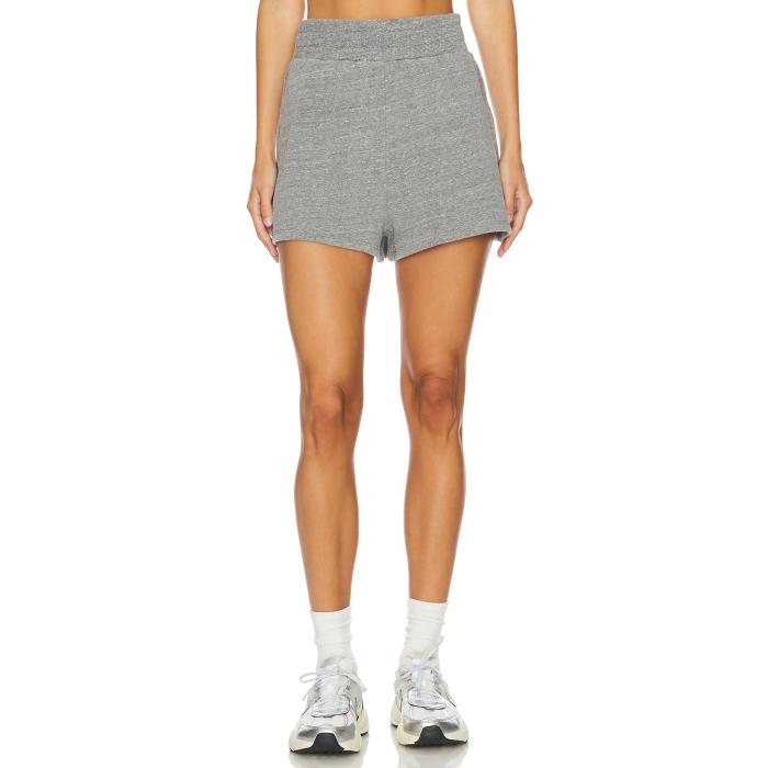 Year Of Ours 【 Pe Sweatshort Women Heathered Grey 】 インナー 下着 ナイトウェア レディース ナイトウェア ルームウェア ルームウェア ボトムス レディース 灰色 グレー