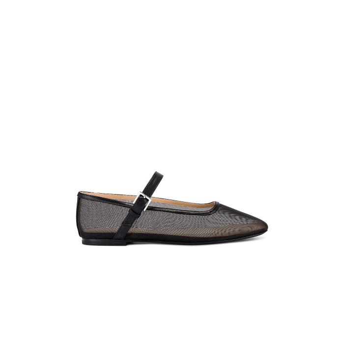 Raye 【 Lin Flats Women Black Mesh 】 レディース 黒いこと 黒いこと