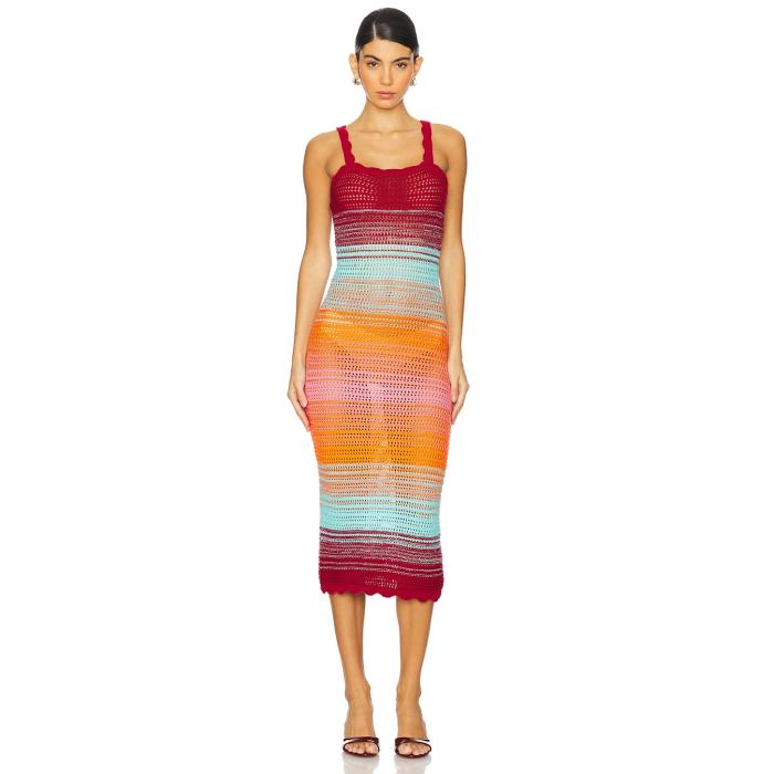Pq 【 Reese Dress Women Multi 】 ドレス レディースファッション ドレス レディース