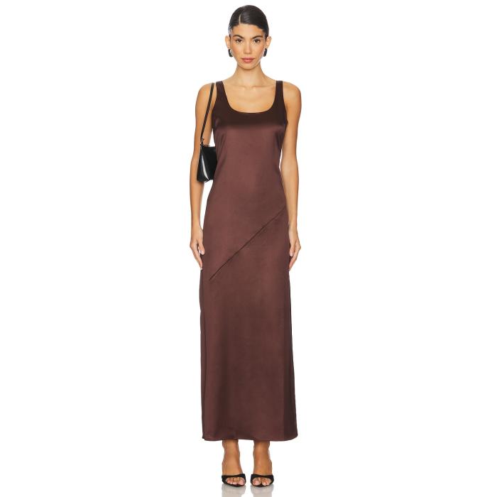 Line & Dot 【 Dalton Dress Women Chocolate 】 ドレス レディースファッション ドレス レディース