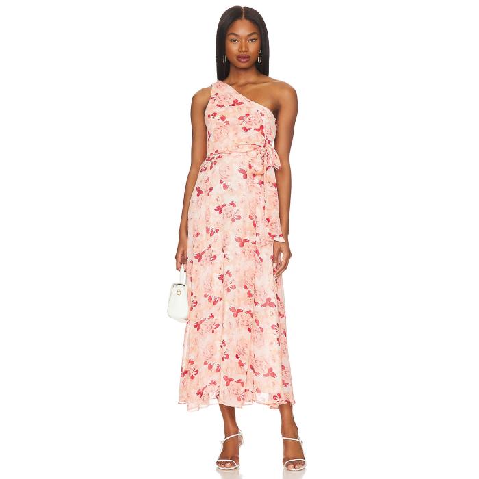 Likely 【 Benji Dress Women Peach Multi 】 ドレス レディースファッション ドレス レディース