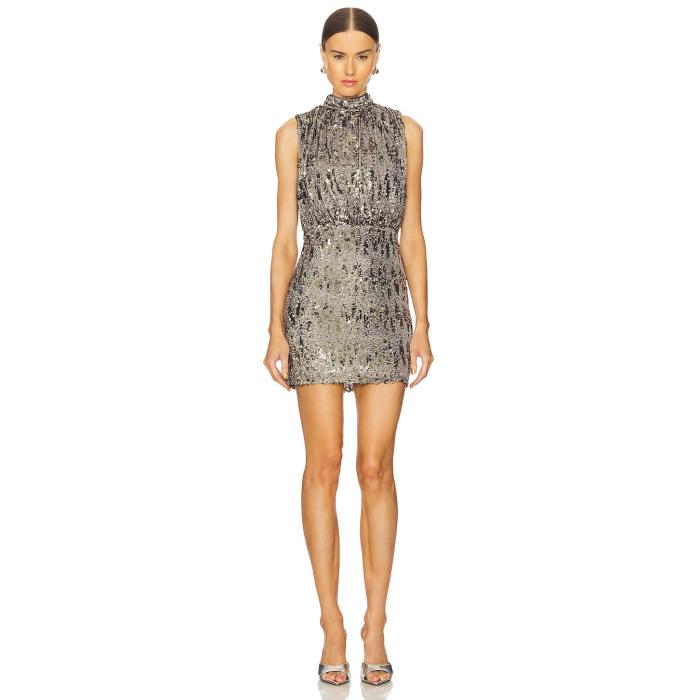 Line & Dot 【 Cache Mini Dress Women Gunmetal 】 ドレス レディース|スニケス