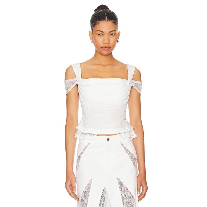 Miaou 【 Renata Corset Women Dove 】 レディースファッション トップス その他 レディース 24,570円