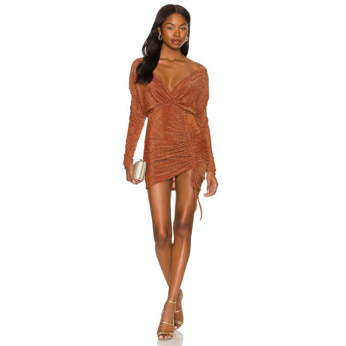 Superdown 【 Genia Off Shoulder Dress Women Mocha 】 ドレス レディースファッション ドレス レディース