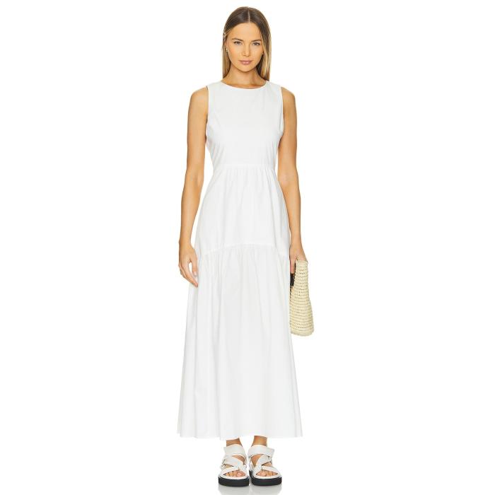Line & Dot 【 Maison Dress Women White 】 ドレス レディース 白色 ホワイト｜スニケス