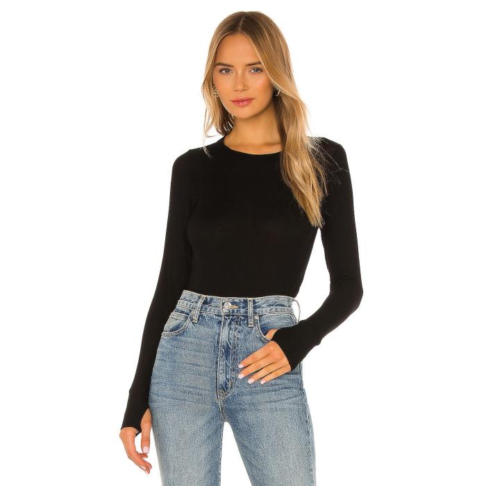 Michael Lauren 【 Alick Tee Women Black 】 Tシャツ レディース 黒色 ブラック｜スニケス
