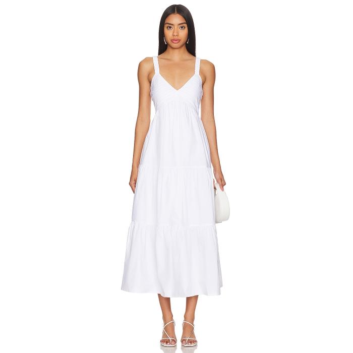 スティーブマデン Steve Madden 【 Eliora Dress Women Brilliant White 】 ドレス レディースファッション ドレス レディース 白色 ホワイト