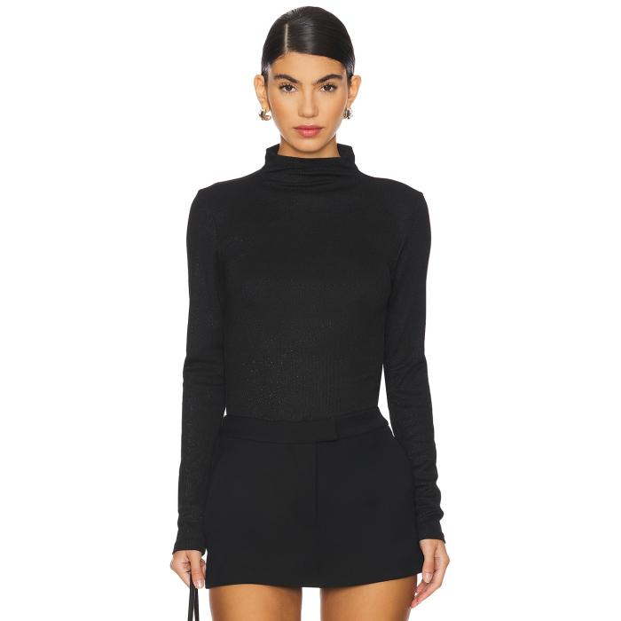 ひな形 Frame 【 Turtleneck Top Women Black 】 レディース 黒いこと 黒いこと
