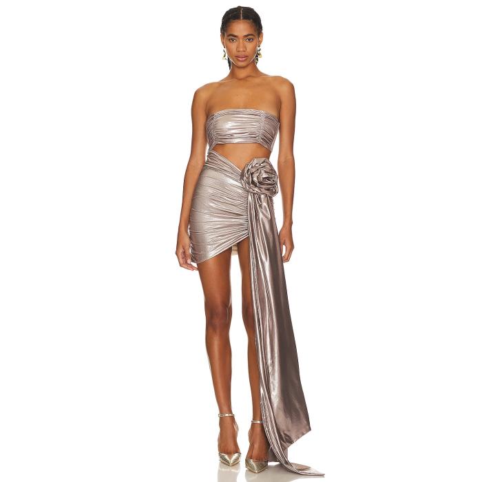 Bahia Maria 【 Mia Mini Dress Women Copper 】 ドレス レディースファッション ドレス レディース 銅色 コッパー