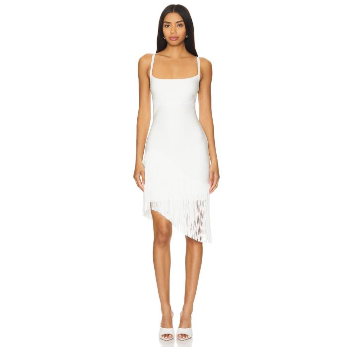 Herve Leger 【 The Zoe Dress Women Alabaster 】 ドレス レディースファッション ドレス レディース