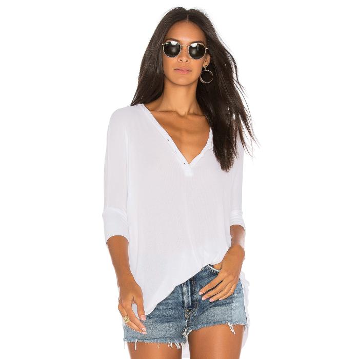 Michael Lauren 【 Amos Tee Women White 】 Tシャツ レディースファッション トップス その他 レディース 白色 ホワイト 21,770円