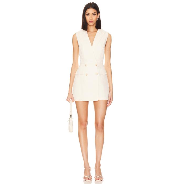 スティーブマデン Steve Madden 【 Paris Romper Women Ivory 】 ロンパース レディース 象牙色