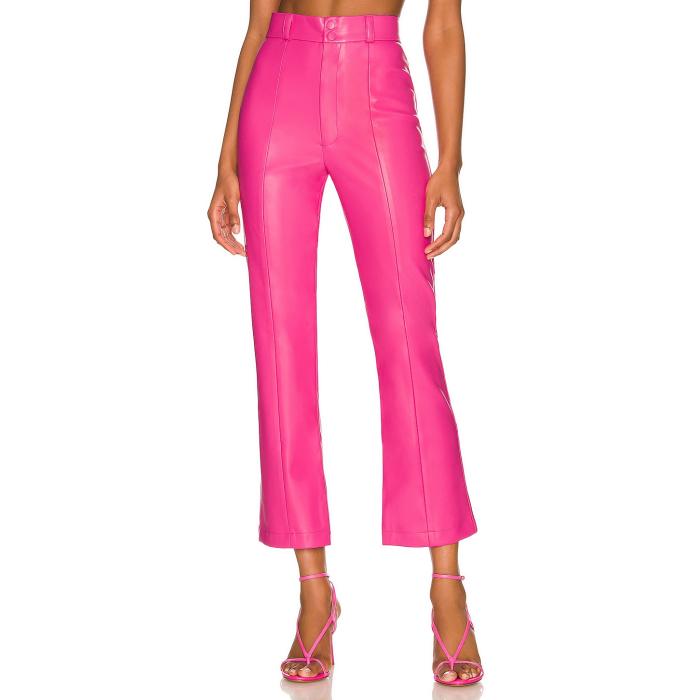 バルドット Bardot 【 Polly Faux Leather Pant Women Hot Pink 】 レザー パンツ レディースファッション ボトムス パンツ レディース pink ピンク