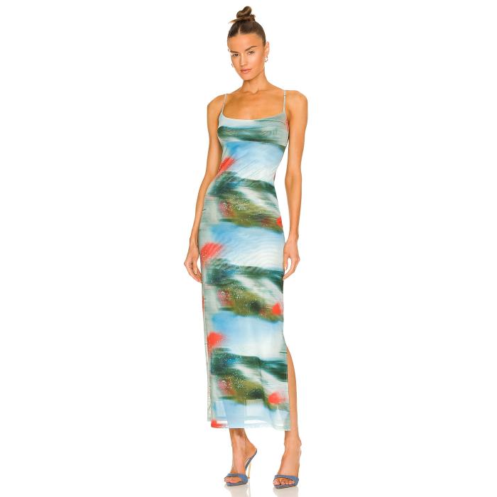 Miaou 【 Thais Dress Women Motion Blue 】 ドレス レディースファッション ドレス レディース 青色 ブルー
