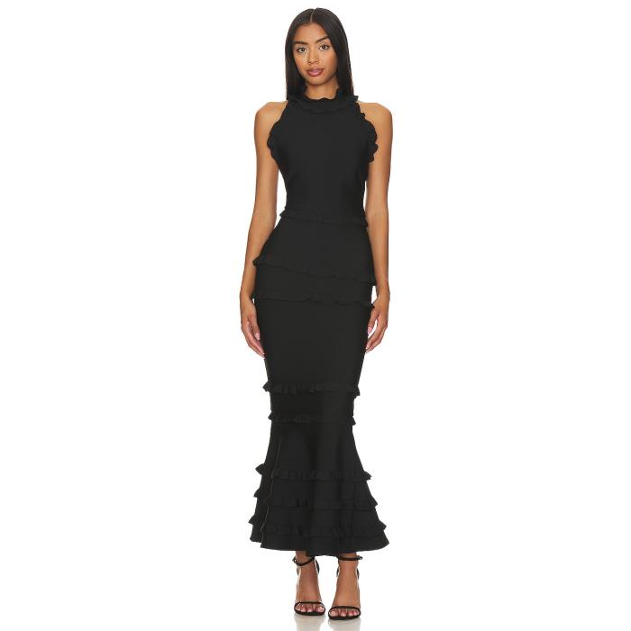 Elliatt 【 Theatrical Gown Women Black 】 レディースファッション ドレス レディース 黒色 ブラック