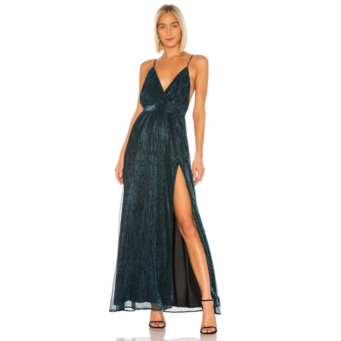 Michael Costello 【 X Revolve Harper Gown Women Blue 】 レディース 青色 ブルー｜スニケス