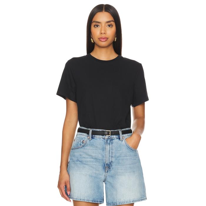 Clyque 【 Walker Tee Women Black 】 Tシャツ レディースファッション トップス Tシャツ カットソー レディース 黒色 ブラック