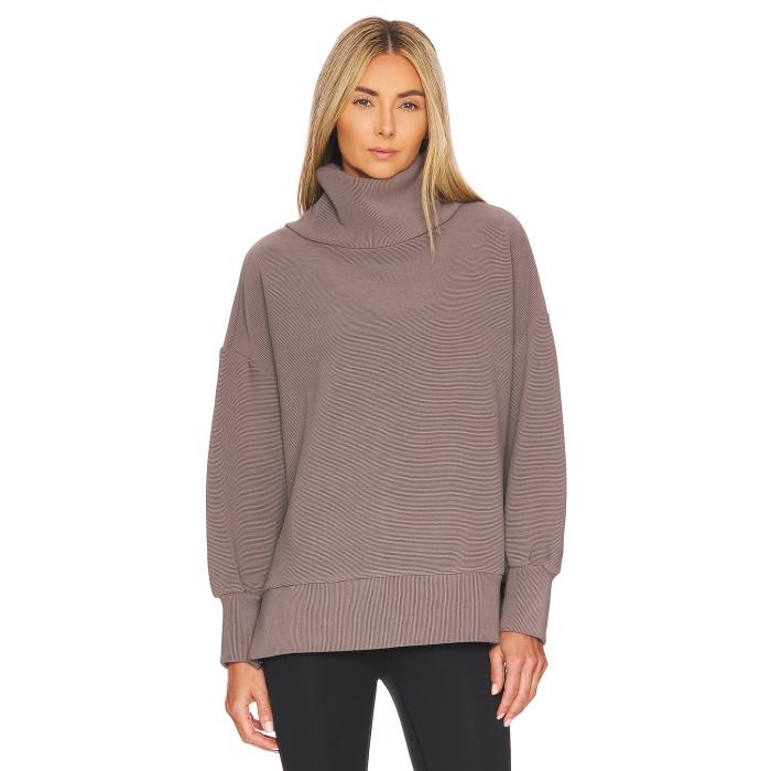 バーリー Varley 【 Milton Sweater Women Deep Charcoal 】 トレーナー レディースファッション トップス ニット セーター セーター レディース ディープ チャコール