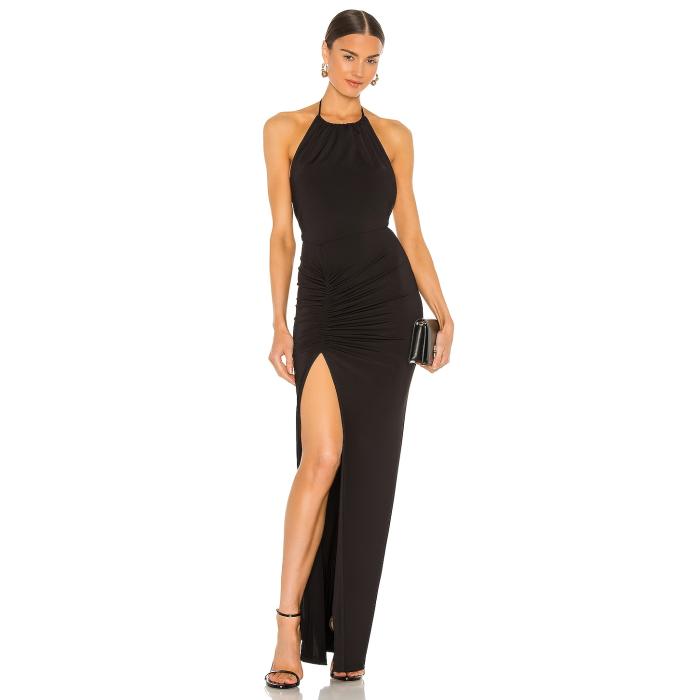 Michael Costello 【 X Revolve Addison Maxi Dress Women Black 】 ドレス レディースファッション ドレス レディース 黒色 ブラック