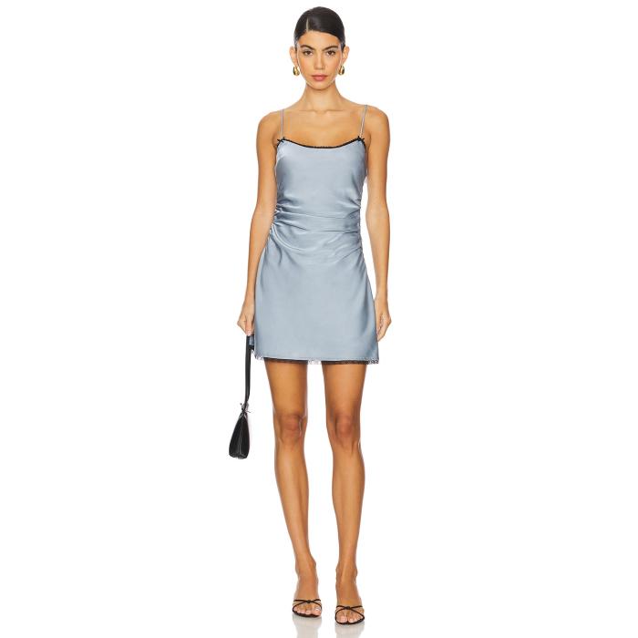 Nia 【 Honor Dress Women Slate Blue 】 お召しもの レディース 青み 青色