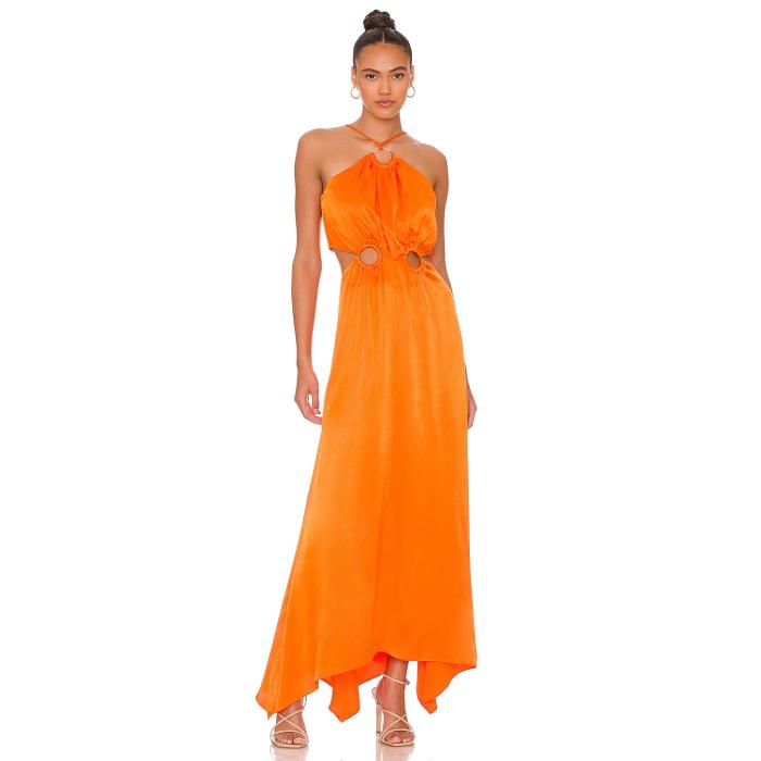 Elliatt 【 Visitant Maxi Dress Women Papaya 】 ドレス レディース｜スニケス 44,340円