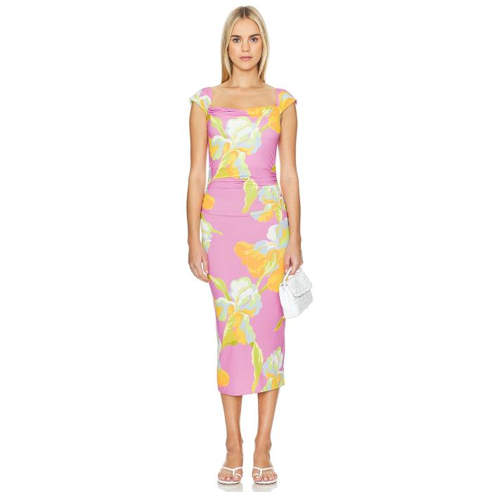 アマンダアプリチャード Amanda Uprichard 【 Rebecca Dress Women Calypso 】 ドレス レディースファッション ドレス レディース
