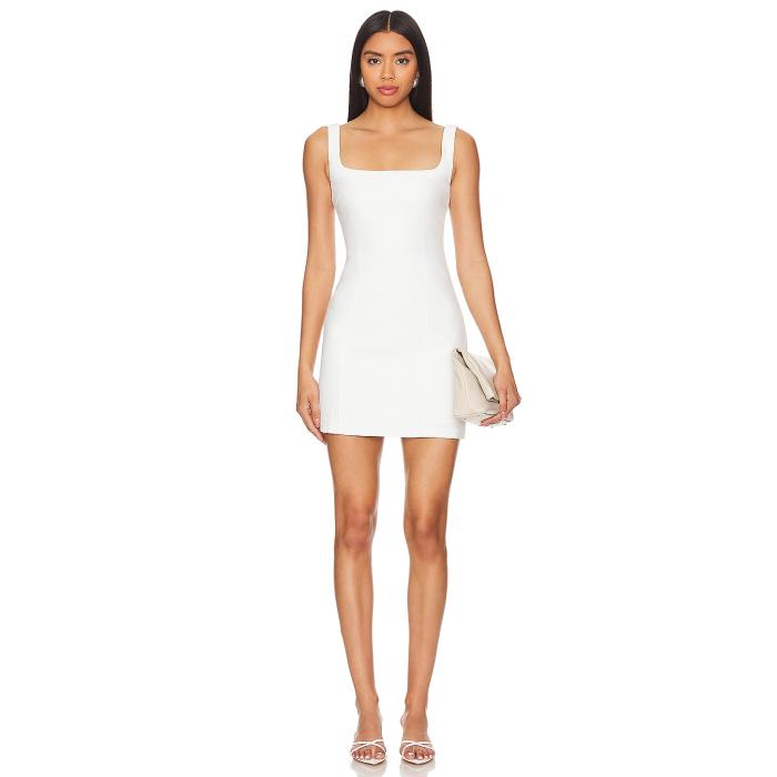 アマンダアプリチャード Amanda Uprichard 【 Augustine Dress Women Ivory 】 ドレス レディースファッション ドレス レディース アイボリー