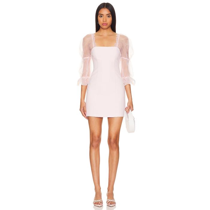 アマンダアプリチャード Amanda Uprichard 【 Tia Dress Women Blush 】 ドレス レディースファッション ドレス レディース