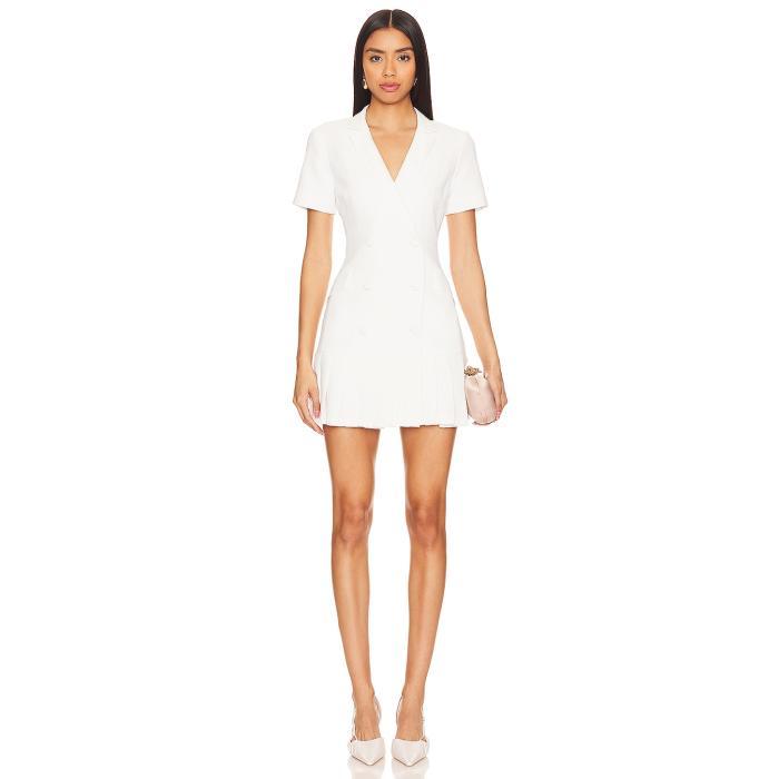 アマンダアプリチャード Amanda Uprichard 【 Mesha Dress Women Ivory 】 ドレス レディースファッション ドレス レディース アイボリー