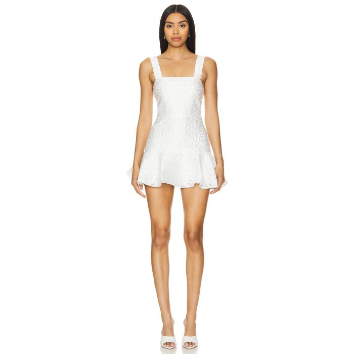 アマンダアプリチャード Amanda Uprichard 【 Annalise Dress Women Ivory 】 ドレス レディースファッション ドレス レディース アイボリー