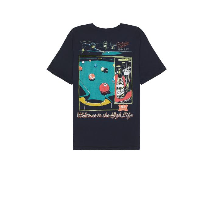 ジャンクボンネット Junk Food 【 Welcome To The High Life Tee Men Navy 】 御機嫌 プルオーバー メンズ 紺色 米国海軍