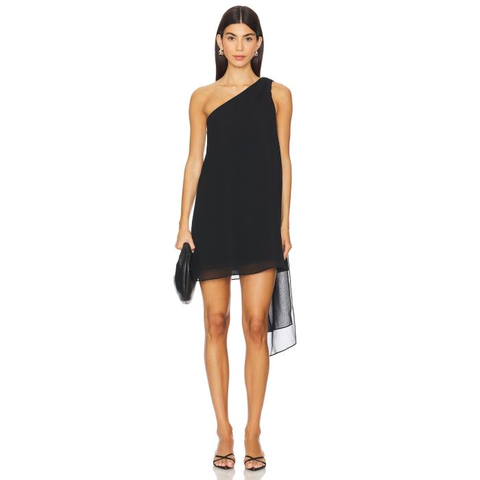 アマンダアプリチャード Amanda Uprichard 【 Elisa Dress Women Black 】 お召しもの レディース 黒いこと 黒いこと ドレス-レディースファッション