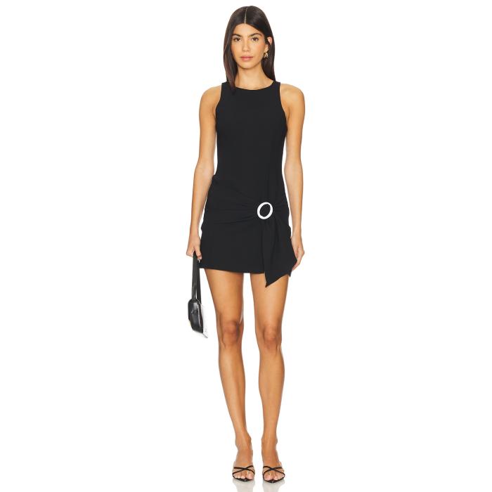 アマンダアプリチャード Amanda Uprichard 【 Lanai Dress Women Black 】 ドレス レディースファッション ドレス レディース 黒色 ブラック